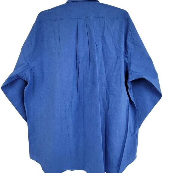 Duck Head XL 17-17 1/2 Blue Button-Down Dress Shirt - Picture 2 of 5